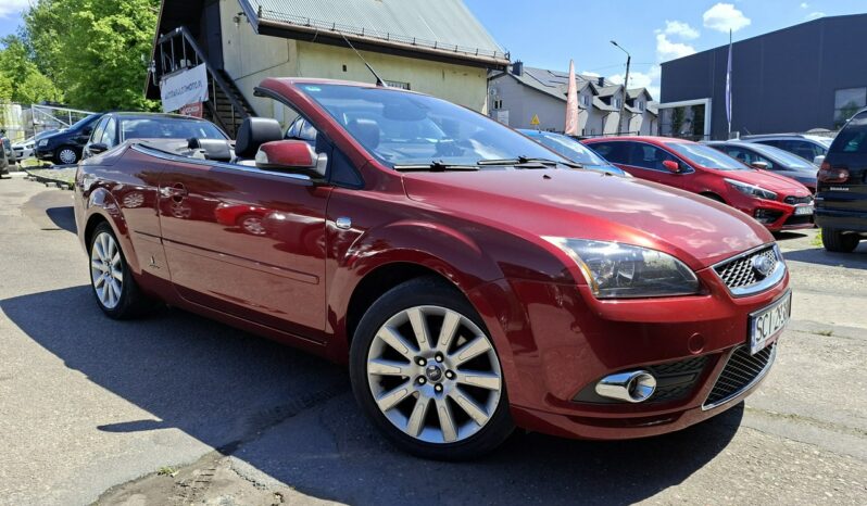 Ford Focus Cabrio, Klimatronic 2-stref, Podgrz. fotele, Tempomat full