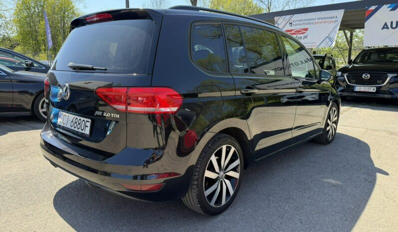 Volkswagen Touran Klimatronic 3-stref, Nawigacja, Tempomat ACC, Podgrz, fotele, DSG full