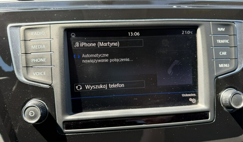 Volkswagen Touran Klimatronic 3-stref, Nawigacja, Tempomat ACC, Podgrz, fotele, DSG full