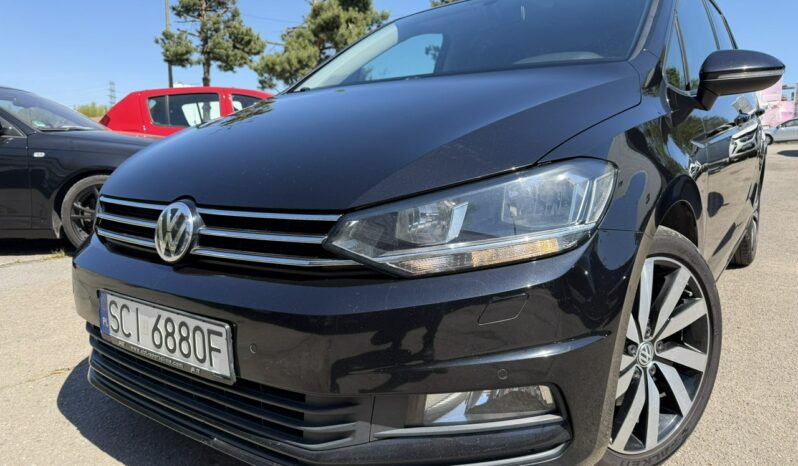 Volkswagen Touran Klimatronic 3-stref, Nawigacja, Tempomat ACC, Podgrz, fotele, DSG full
