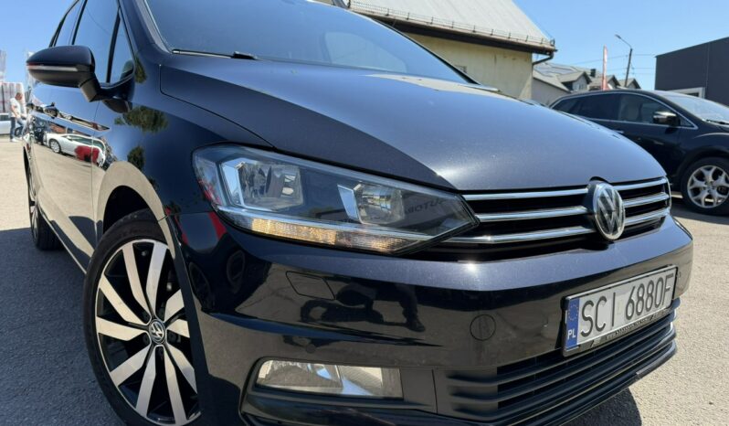 Volkswagen Touran Klimatronic 3-stref, Nawigacja, Tempomat ACC, Podgrz, fotele, DSG full