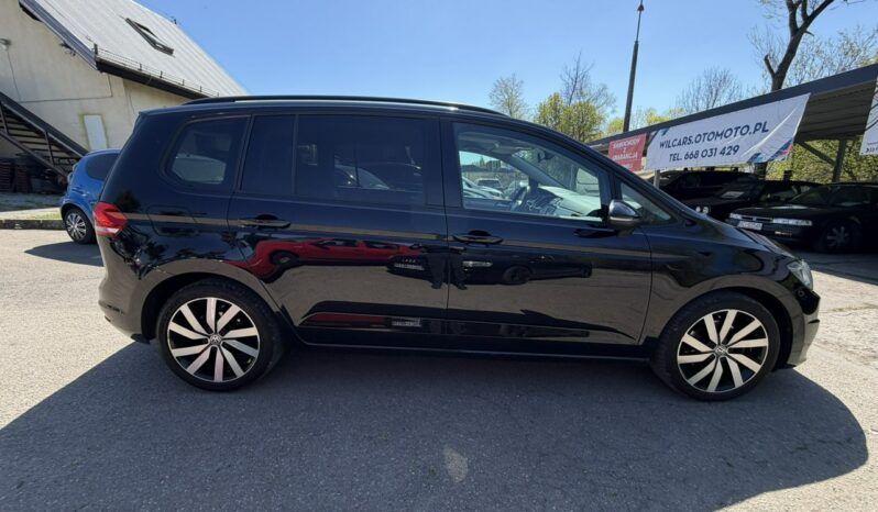 Volkswagen Touran Klimatronic 3-stref, Nawigacja, Tempomat ACC, Podgrz, fotele, DSG full