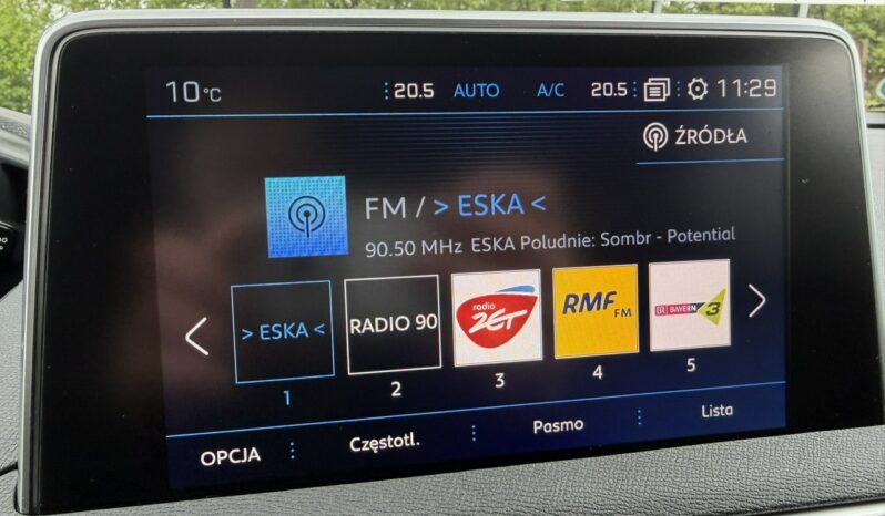 Peugeot 5008 LED, Klimatronic 2-stref, 7-osobowy, Skóra, Virtual cockpit, Masaże full