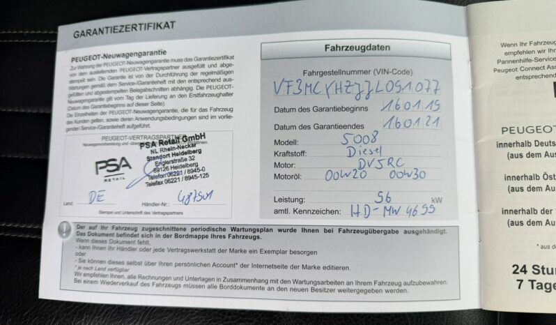 Peugeot 5008 LED, Klimatronic 2-stref, 7-osobowy, Skóra, Virtual cockpit, Masaże full