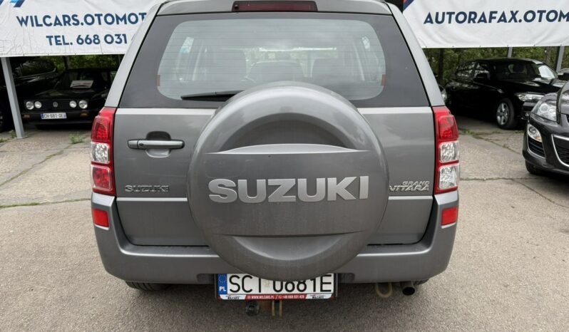 Suzuki Grand Vitara 4×4, Klimatronic, Tempomat, 2 kpl. kół, Hak, Podgrz. fotele, Ele szyby full