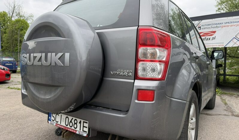 Suzuki Grand Vitara 4×4, Klimatronic, Tempomat, 2 kpl. kół, Hak, Podgrz. fotele, Ele szyby full