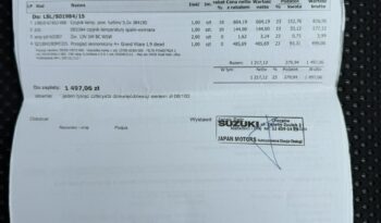 Suzuki Grand Vitara 4×4, Klimatronic, Tempomat, 2 kpl. kół, Hak, Podgrz. fotele, Ele szyby full