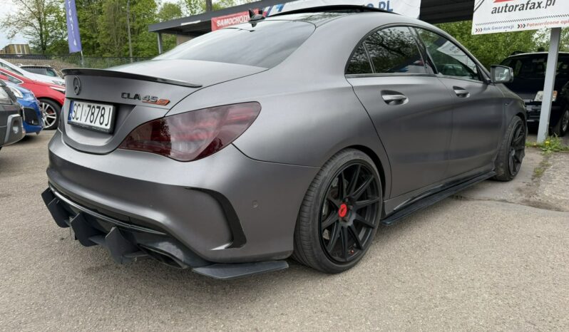 Mercedes CLA 45 AMG AMG 45s, Alcantara, Maxton, 4Matic, Nawigacja, Łopatki, Forge full