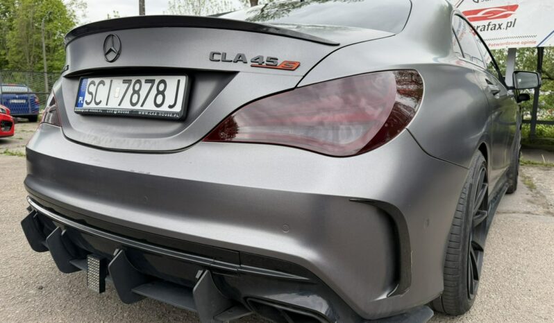 Mercedes CLA 45 AMG AMG 45s, Alcantara, Maxton, 4Matic, Nawigacja, Łopatki, Forge full
