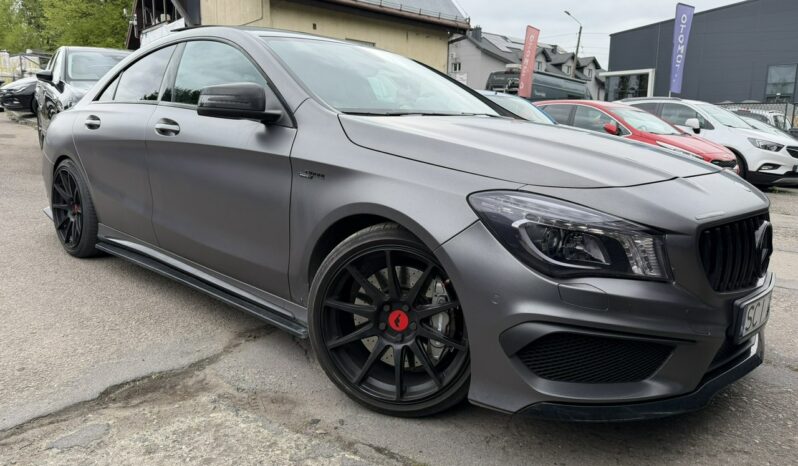 Mercedes CLA 45 AMG AMG 45s, Alcantara, Maxton, 4Matic, Nawigacja, Łopatki, Forge full