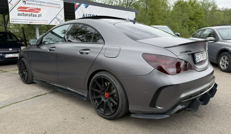 Mercedes CLA 45 AMG AMG 45s, Alcantara, Maxton, 4Matic, Nawigacja, Łopatki, Forge full