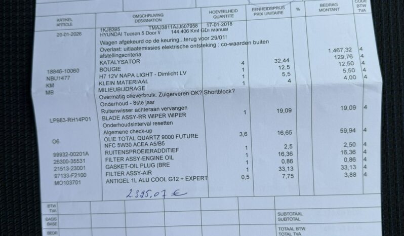 Hyundai Tucson Klimatronic 2-stref, Podgrz. fotele, Kamera cofania, Nawigacja, PDC full