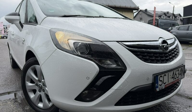 Opel Zafira Klimatyzacja, 7 osobowy, Tempomat, Bluetooth, AUX, USB, PDC 2X full