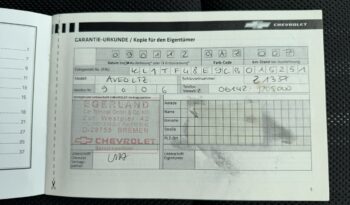Chevrolet Aveo Klimatyzacja, 2 kpl. kół, Podgrzewane fotele, Alu 17″, Czujniki parkow full
