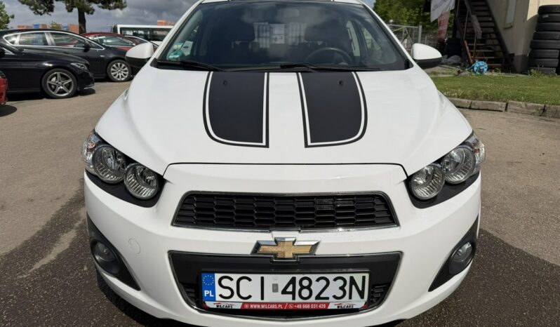 Chevrolet Aveo Klimatyzacja, 2 kpl. kół, Podgrzewane fotele, Alu 17″, Czujniki parkow full