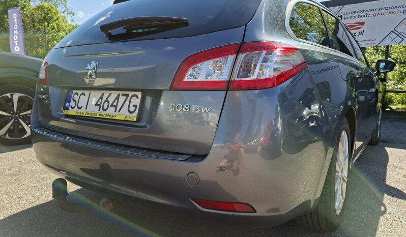 Peugeot 508 Klimatronic 2-stref, Automat, Panorama, Hak, PDC 2x, Półskóra full