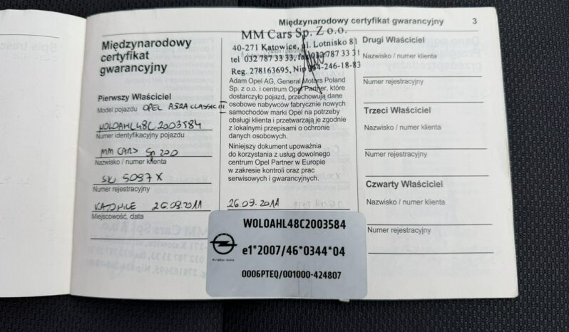 Opel Astra Klimatronic, Instalacja LPG, 2 kpl. opon, PL Salon, Ele szyby full