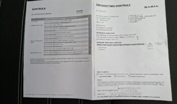 Dacia Duster Klimatronic, Automat, Nawigacja, Podgrz. fotele, Kamery 360 full