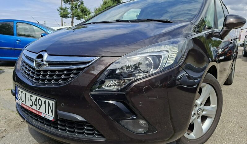 Opel Zafira Klimatronic 2-stref, Podgrz. fotele + kierownica, Hak, 7 osobowy full