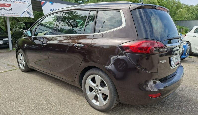 Opel Zafira Klimatronic 2-stref, Podgrz. fotele + kierownica, Hak, 7 osobowy full