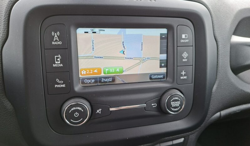 Jeep Renegade Klimatronic 2-stref, Nawigacja, Przyciemniane szyby, Ele szyby 4x full
