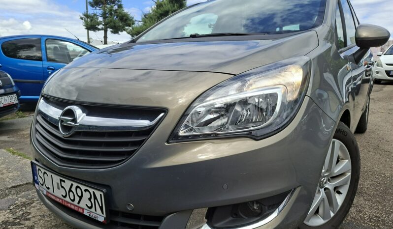 Opel Meriva Klimatyzacja, Podgrz. fotele + kierownica, Bluetooth, Hak, 2 kpl. kół full