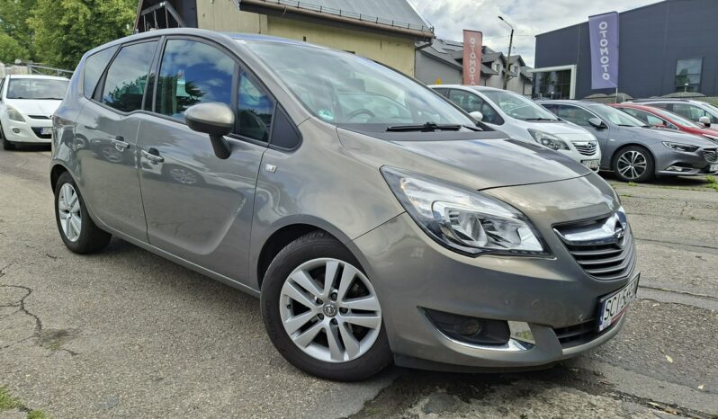 Opel Meriva Klimatyzacja, Podgrz. fotele + kierownica, Bluetooth, Hak, 2 kpl. kół full