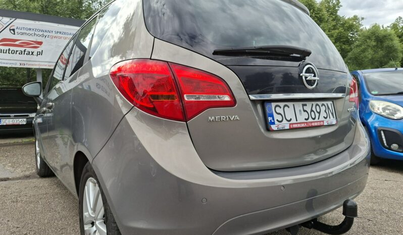 Opel Meriva Klimatyzacja, Podgrz. fotele + kierownica, Bluetooth, Hak, 2 kpl. kół full