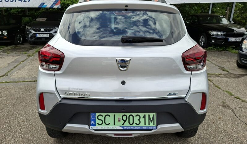 Dacia spring Klimatyzacja, Nawigacja, PDC, Kamera cofania, Ele szyby, Ele lusterka full