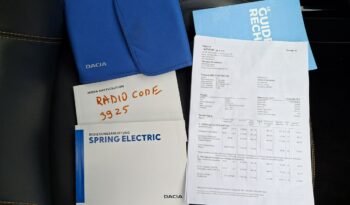 Dacia spring Klimatyzacja, Nawigacja, PDC, Kamera cofania, Ele szyby, Ele lusterka full