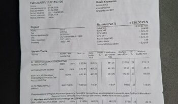 Dacia spring Klimatyzacja, Nawigacja, PDC, Kamera cofania, Ele szyby, Ele lusterka full