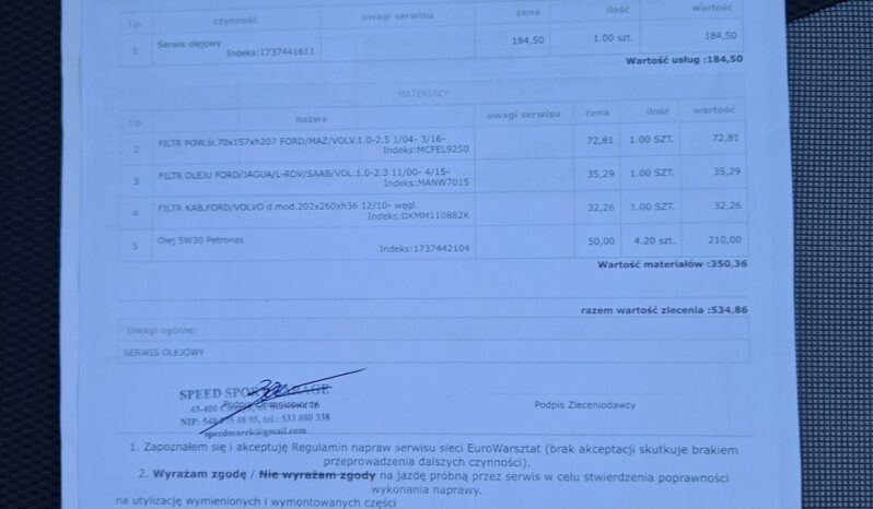Ford Focus Klimatyzacja, Podgrz. fotele, Podgrz. przednia szyba, Ele szyby 4x full
