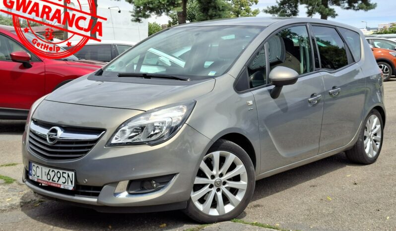 Opel Meriva Klimatronic 2-stref, Podgrz. fotele + kierownica, Navi, 2 kpl. kół full