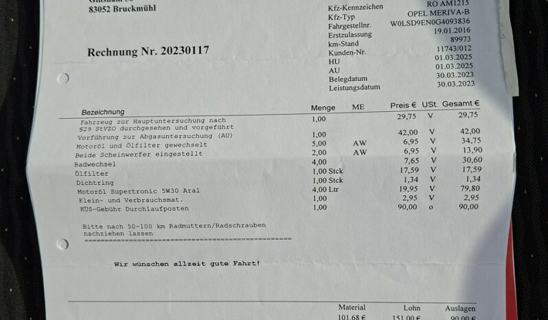 Opel Meriva Klimatronic 2-stref, Podgrz. fotele + kierownica, Navi, 2 kpl. kół full