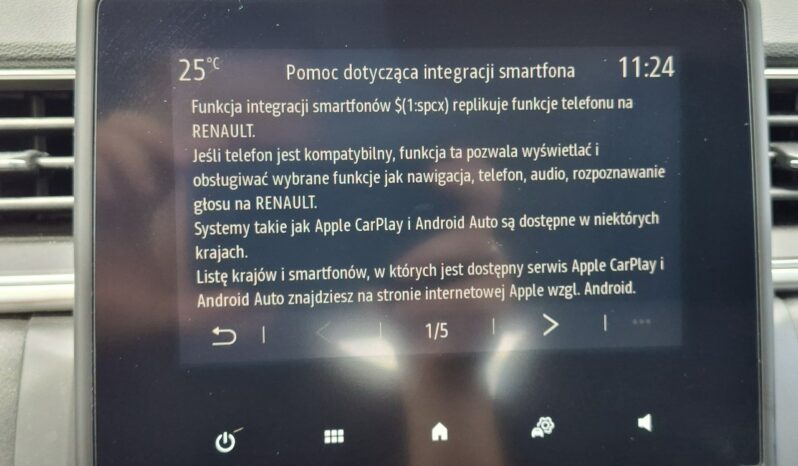Renault Captur Klimatyzacja, Nawigacja, Kamera cofania, Reflektory LED, AndroidAuto full