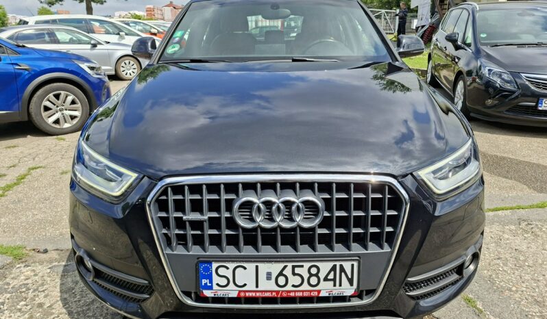 Audi Q3 Klimatronic 2-stref, Podgrz. fotele, Bi-Xenon, 2 kpl. kół, 2x PDC full