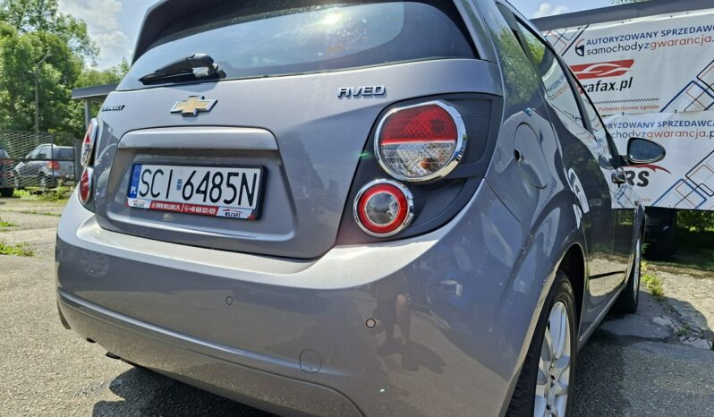 Chevrolet Aveo Klimatyzacja, Podgrz. fotele, Czujniki parkowania, Alu full