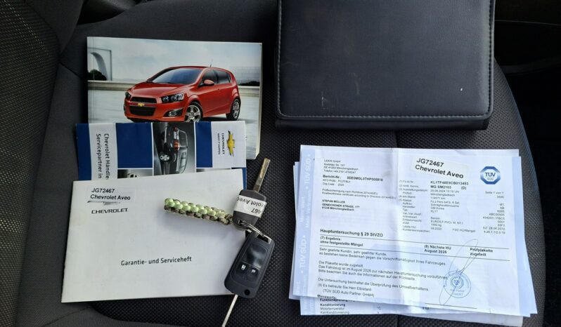 Chevrolet Aveo Klimatyzacja, Podgrz. fotele, Czujniki parkowania, Alu full