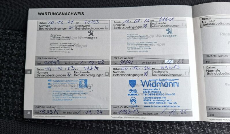 Peugeot 5008 Klimatronic 2-stref, Podgrz. fotele, 7 osobowy, Przyciemniane szyby full
