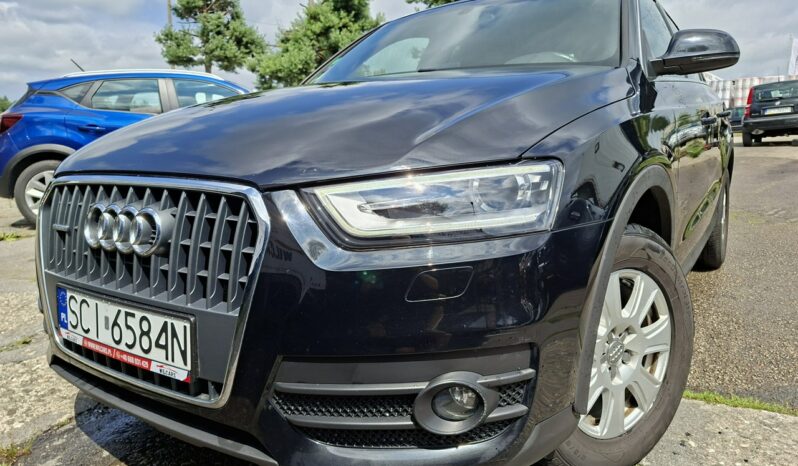 Audi Q3 Klimatronic 2-stref, Podgrz. fotele, Bi-Xenon, 2 kpl. kół, 2x PDC full