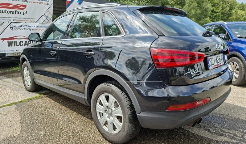 Audi Q3 Klimatronic 2-stref, Podgrz. fotele, Bi-Xenon, 2 kpl. kół, 2x PDC full