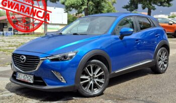 Mazda CX-3 4×4, Klimatronic, Nawigacja, Reflektory LED, PDC, 2 kpl. kół full