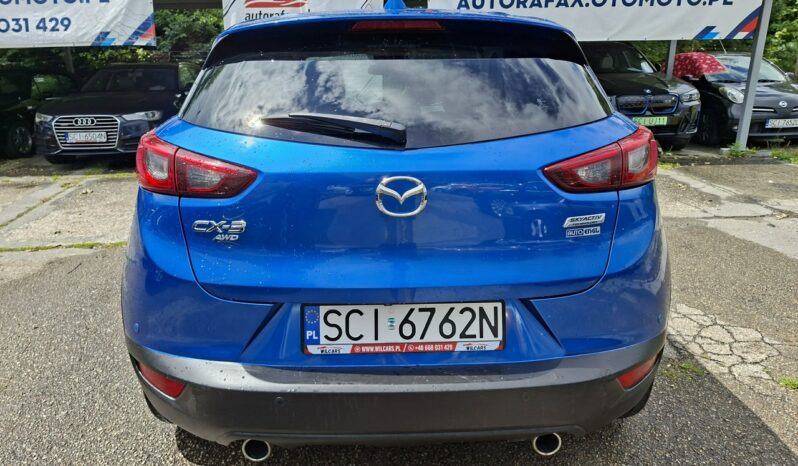 Mazda CX-3 4×4, Klimatronic, Nawigacja, Reflektory LED, PDC, 2 kpl. kół full