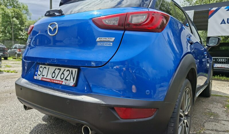 Mazda CX-3 4×4, Klimatronic, Nawigacja, Reflektory LED, PDC, 2 kpl. kół full