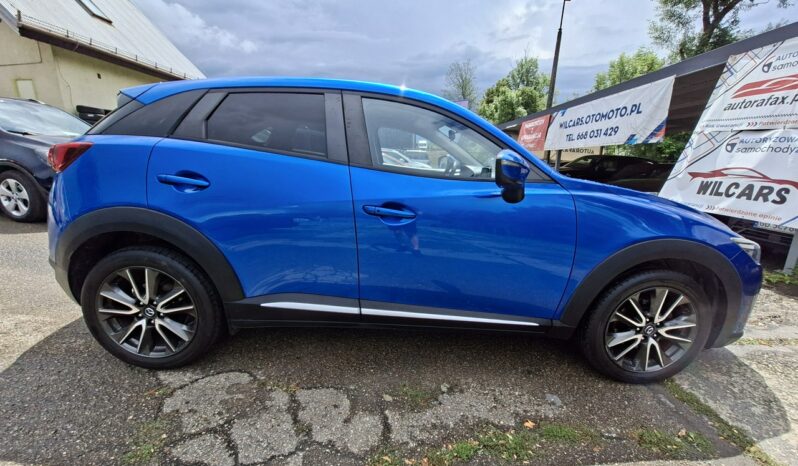 Mazda CX-3 4×4, Klimatronic, Nawigacja, Reflektory LED, PDC, 2 kpl. kół full