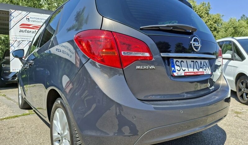 Opel Meriva Klimatronic 2-stref, Podgrz. fotele + kierownica, Nawigacja, PDC 2x full