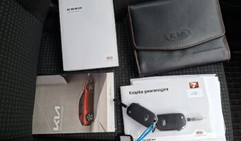 Kia Cee’d Klimatyzacja, Czujniki parkowania, Asystent pasa ruchu, PL Salon full