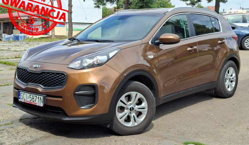 Kia Sportage Kamera Cofania,Pdc Navi Podgrz. fotele przód i tył + kierownica, Hak, full