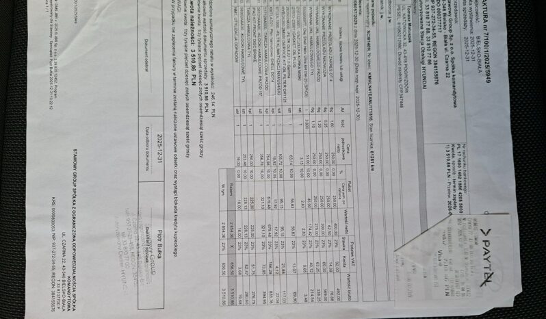 Hyundai Elantra Klimatyzacja, PL Salon, Czujniki parkowania, 2 komplety opon full