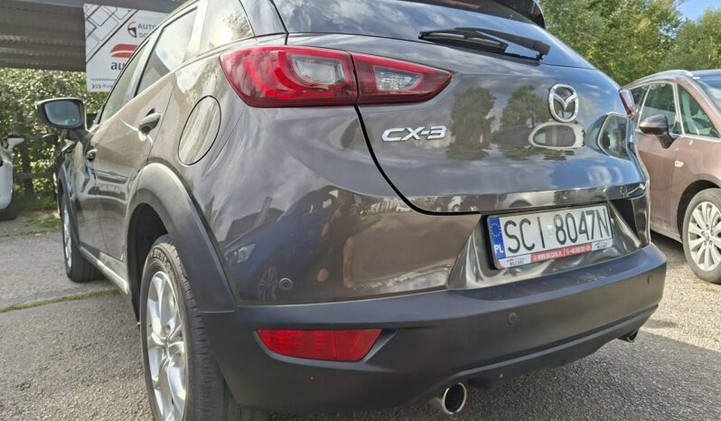 Mazda CX-3 Klimatronic, Podgrzewane fotele, PDC, WEBASTO, 2 kpl. kół full